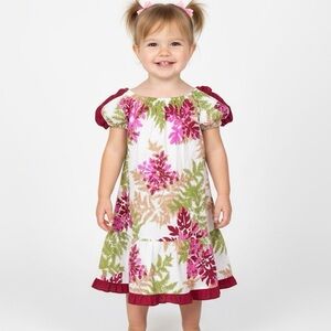 KALA HAWAII Baby Girls Vintage Hawaiian Dress